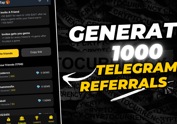 How to Generate Unlimited Referrals on any Telegram Bots